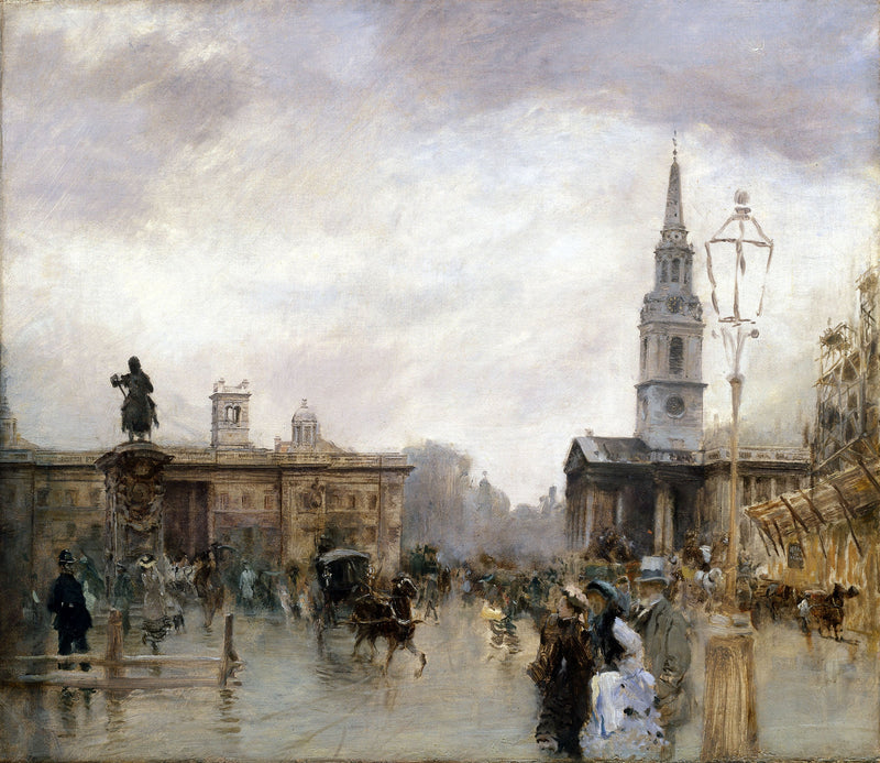 Lugar Trafalgar - Giuseppe De Nittis