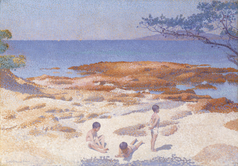 Playa de Cabasson (Baigne-Cul) - Henri-Edmond Cross