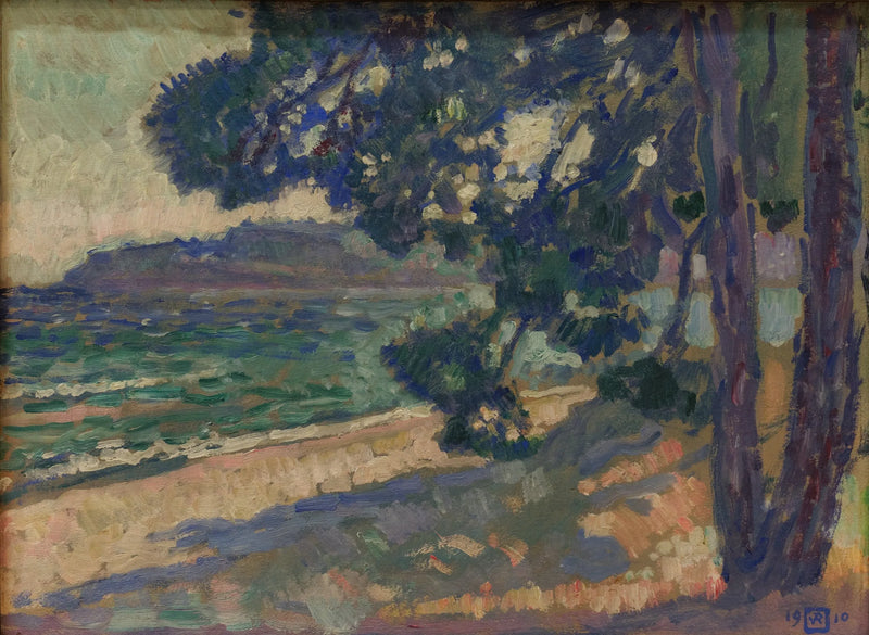 Playa de Cavalaire - Théophile van Rysselberghe