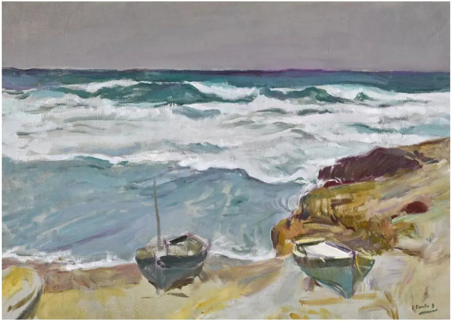 Playa de La Caleta, Málaga - Joaquín Sorolla
