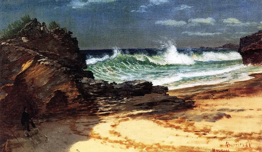 Playa de Nassau - Albert Bierstadt