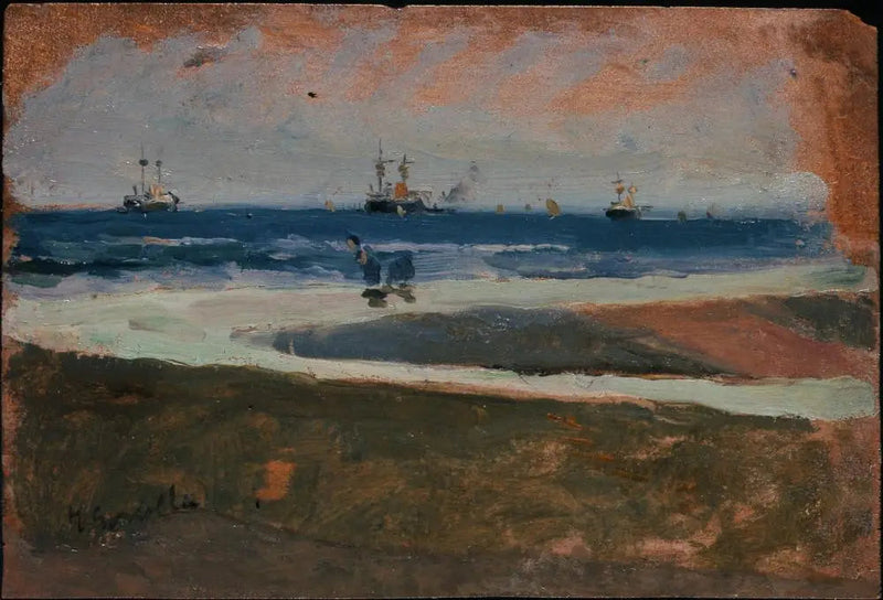 Playa de Valencia - Joaquín Sorolla