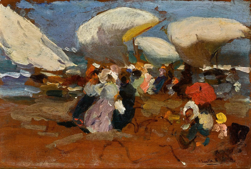 Playa de Valencia - Joaquín Sorolla