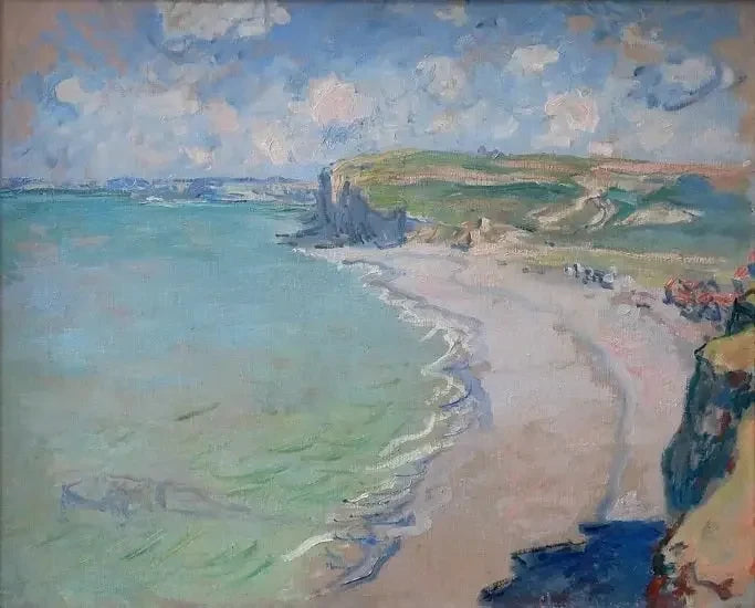 Playa de Pourville W807 - Claude Monet