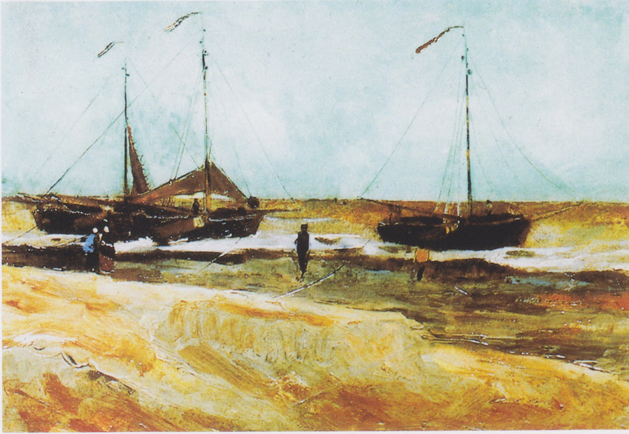 La playa de Scheveningen - Vincent van Gogh