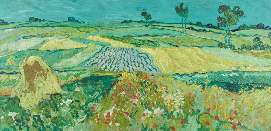 La llanura de Auvers - Vincent van Gogh