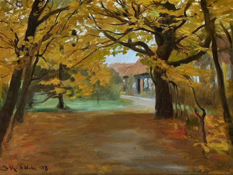 Plantación de Skagen. - Peder Severin Krøyer