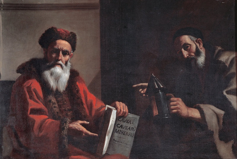 Platón y Diógenes - Mattia Preti