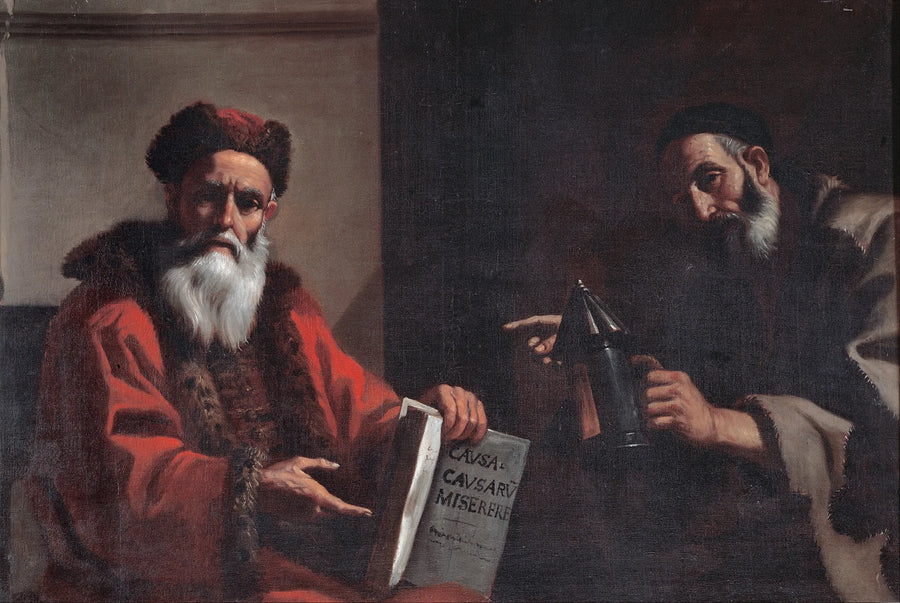 Platón y Diógenes - Mattia Preti