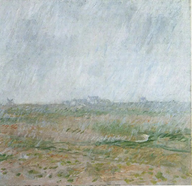 Lluvia en Belle-Île - Claude Monet