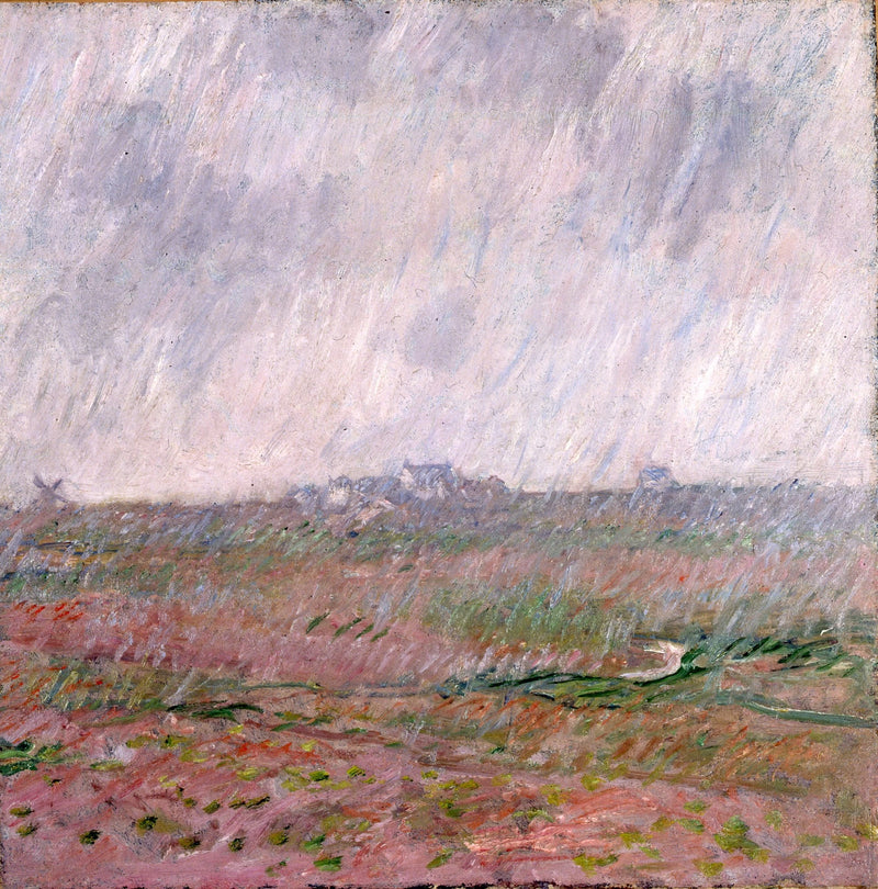 Lluvia en Belle-Île W1120 - Claude Monet