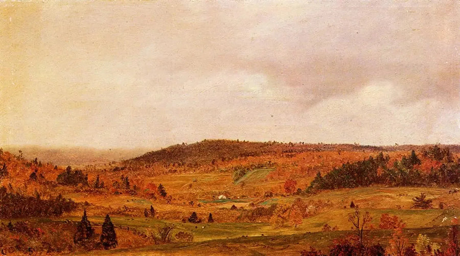 Lluvia de otoño - Frederic Edwin Church