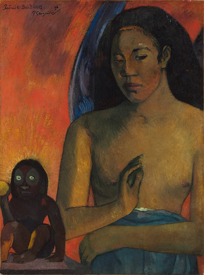 Reproduction du tableau « Poèmes barbares - Paul Gauguin » par Alpha Reproduction en peinture à l’huile