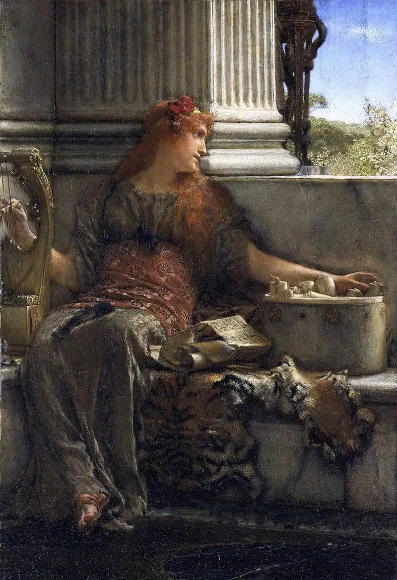 Poesía - Lawrence Alma-Tadema