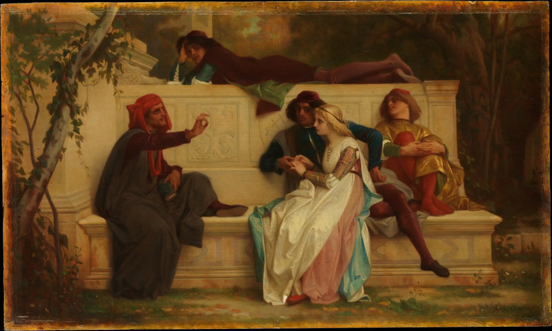 poeta florentino - Alexandre Cabanel