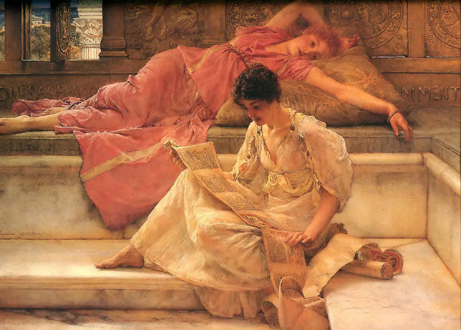 Poeta favorito - Lawrence Alma-Tadema