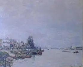 Amanecer - Alfred Sisley