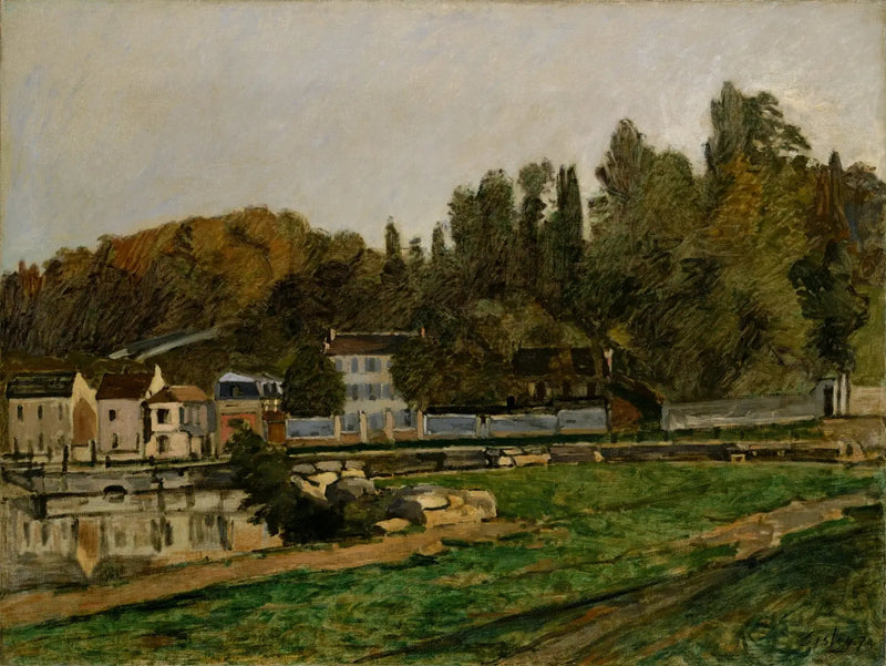 Puntos de agua en Marly - Alfred Sisley