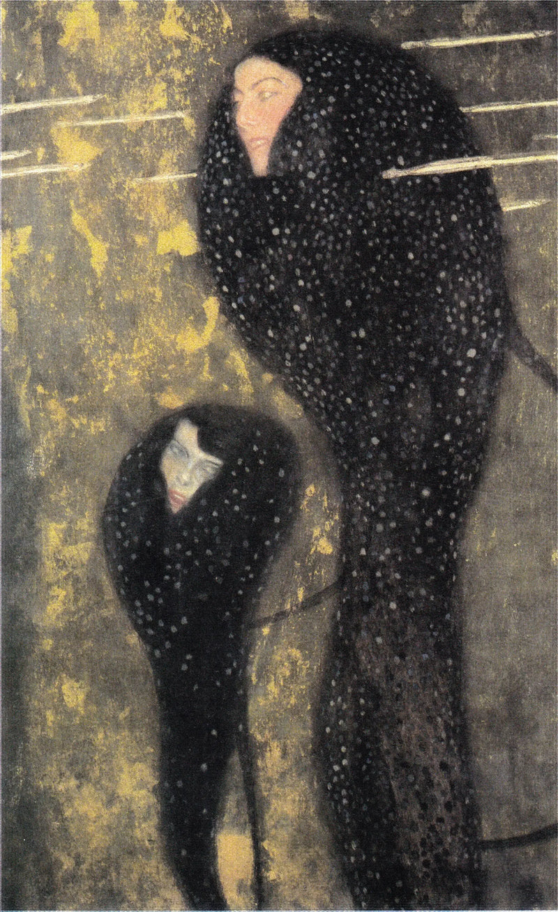 Peces de plata (Nixen, Sirenas) - Gustav Klimt