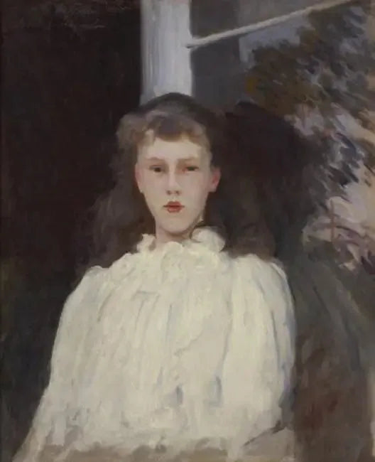 Polly Barnard (alias Chica en muselina blanca) - John Singer Sargent