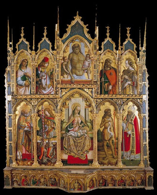 Polyptyque - Carlo Crivelli - Alpha Reproduction