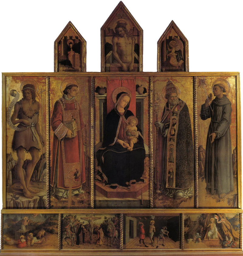 Políptico de Massa Fermana - Carlo Crivelli