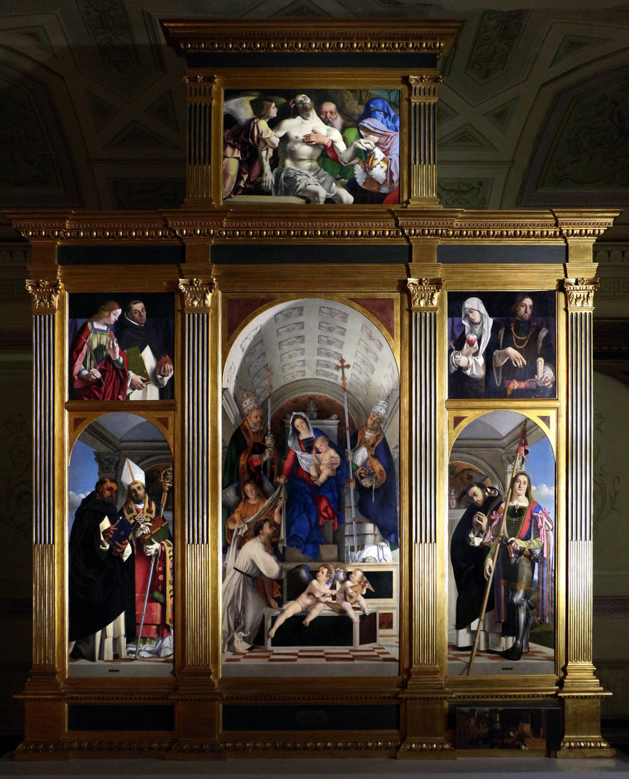 poliptyque de Recanati - Lorenzo Lotto