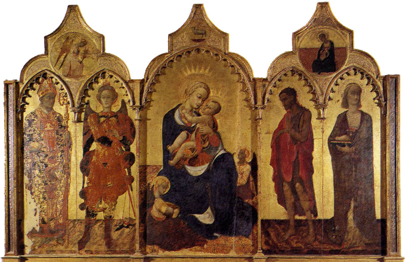 Políptico de San Domenico de Cortona - Stefano di Giovanni (Sassetta)