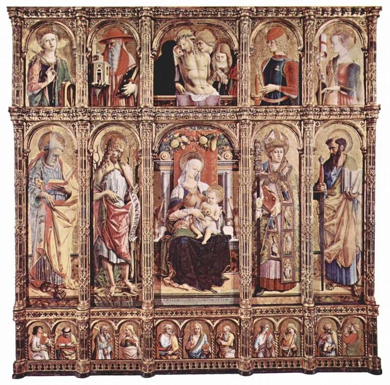 Políptico de San Emidio - Carlo Crivelli