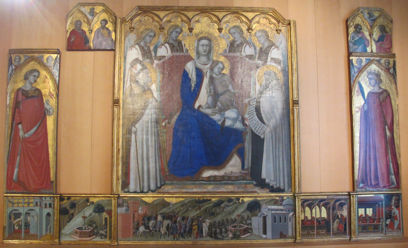 Políptico de los Carmelitas - Pietro Lorenzetti