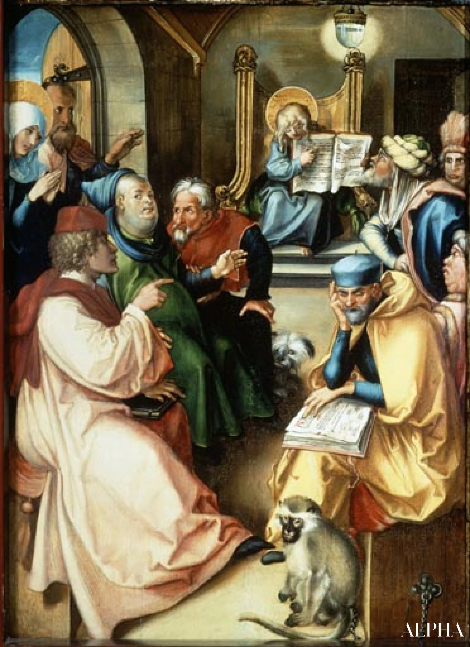 Reproduction du tableau « Polyptyque des Sept Douleurs - Albrecht Dürer » par Alpha Reproduction en peinture à l’huile