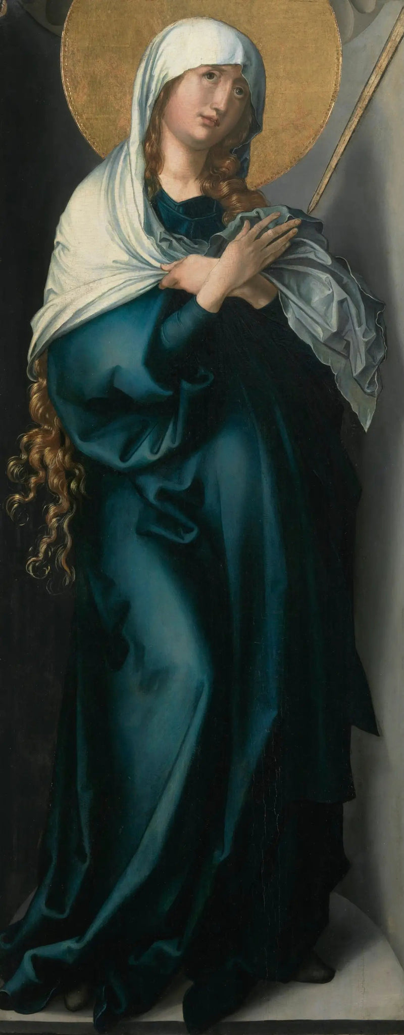 Políptico de las Siete Dolores: Madre afligida - Albrecht Dürer