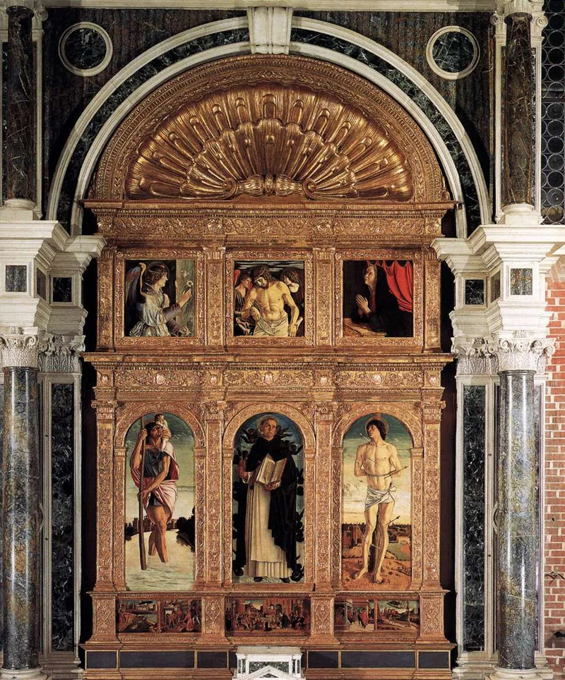 Políptico San Vicente Ferrer - Giovanni Bellini