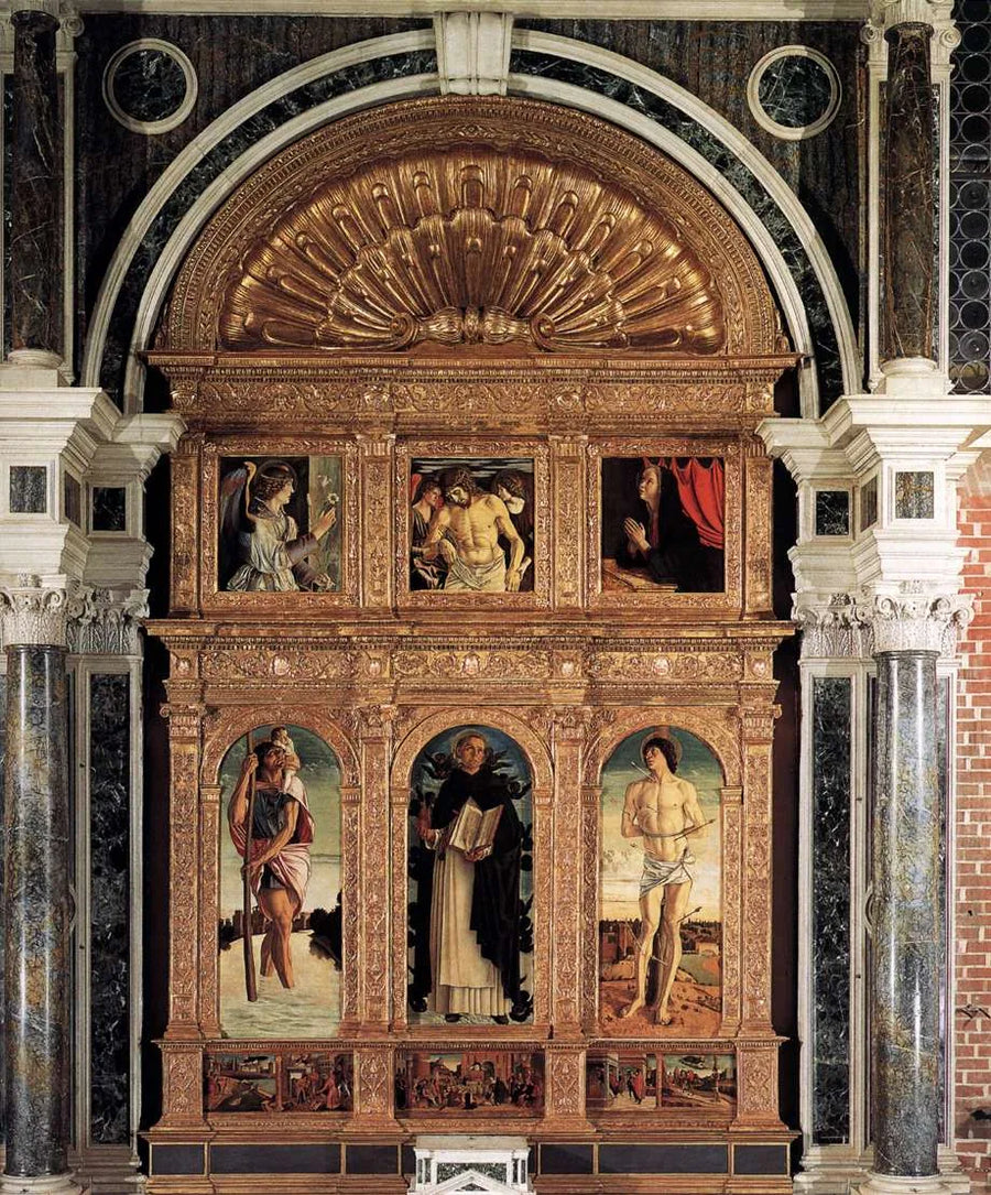 Políptico San Vicente Ferrer - Giovanni Bellini