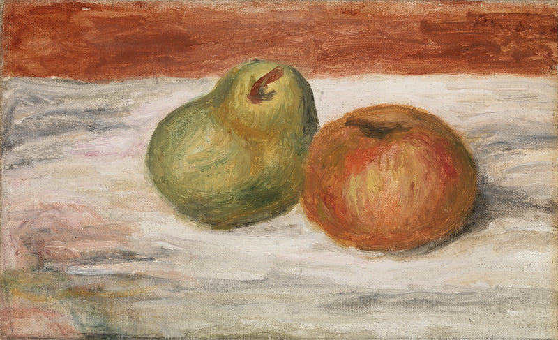 Manzana y pera (Manzana y pera) - Pierre-Auguste Renoir