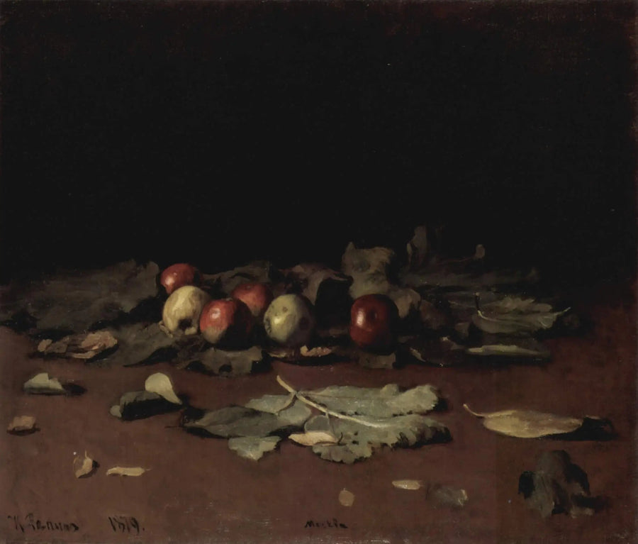Manzanas y hojas - Ilya Repin