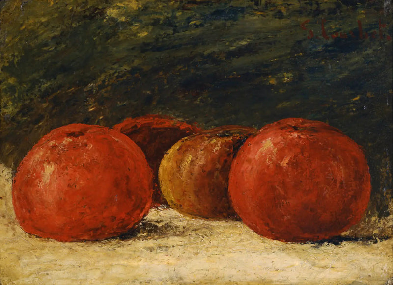 Manzanas - Gustave Courbet