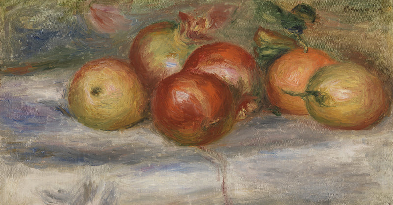 Manzanas, Naranja y Limón (Manzanas, naranjas y limones) - Pierre-Auguste Renoir