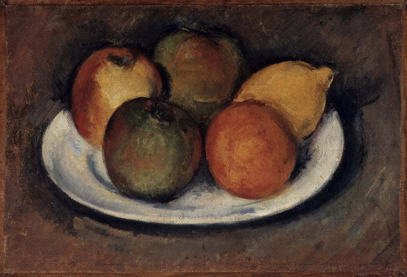 Manzanas, naranja y limón - Paul Cézanne