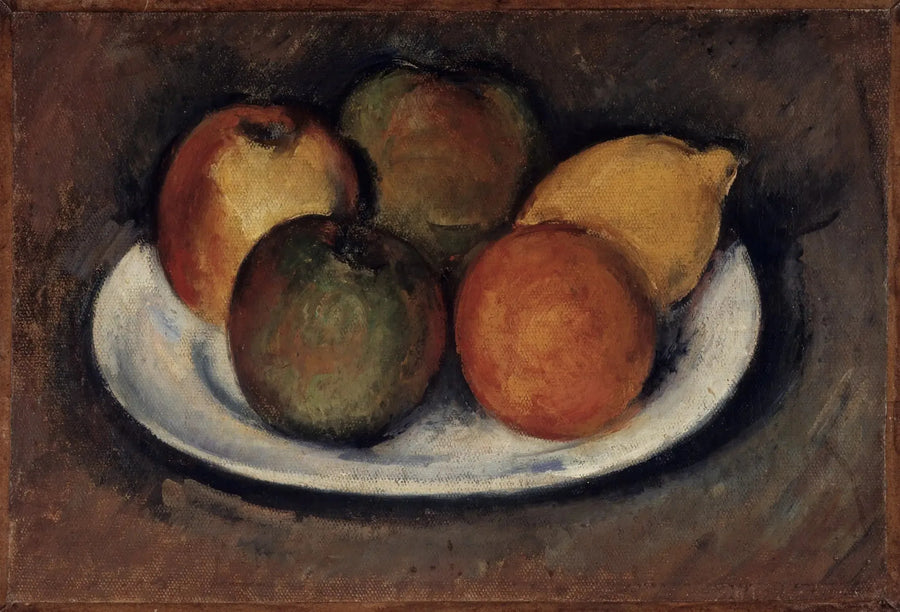 Manzanas, naranja y limón - Paul Cézanne