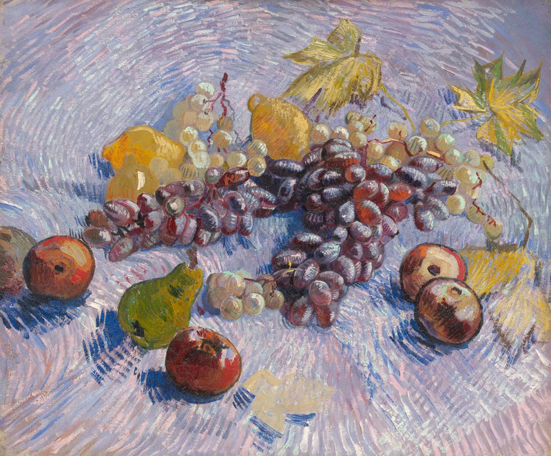 Manzanas, peras, limón y uva - Vincent van Gogh