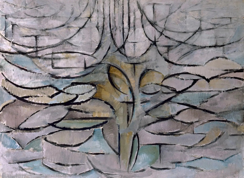 Manzano en flores - Piet Mondrian