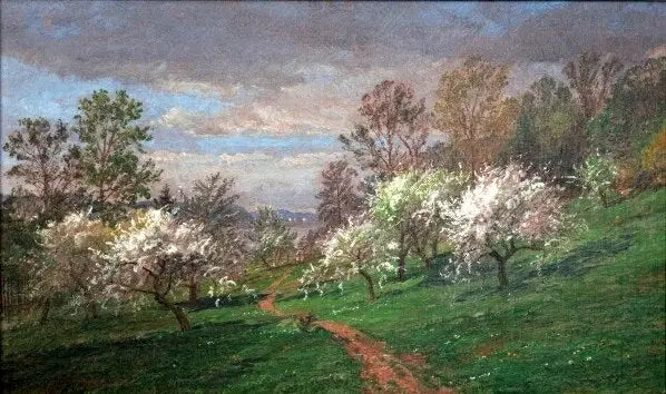 Pommiers en flor - Jasper Francis Cropsey