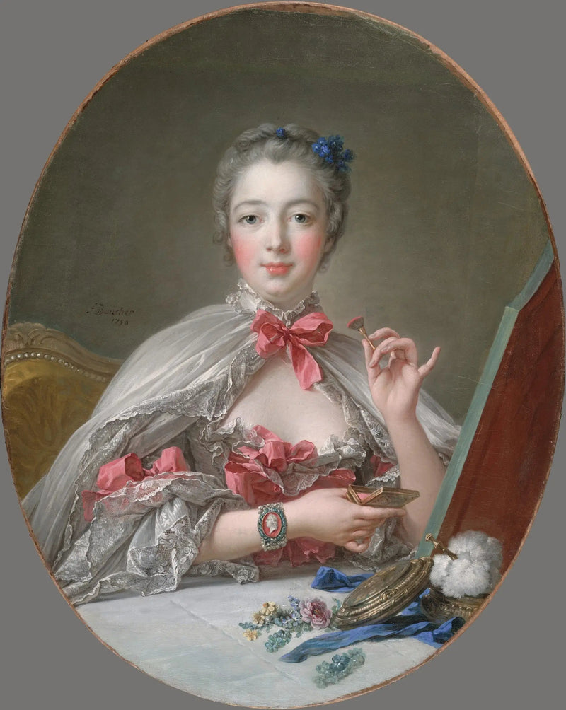 Pompadour en su tocador - François Boucher