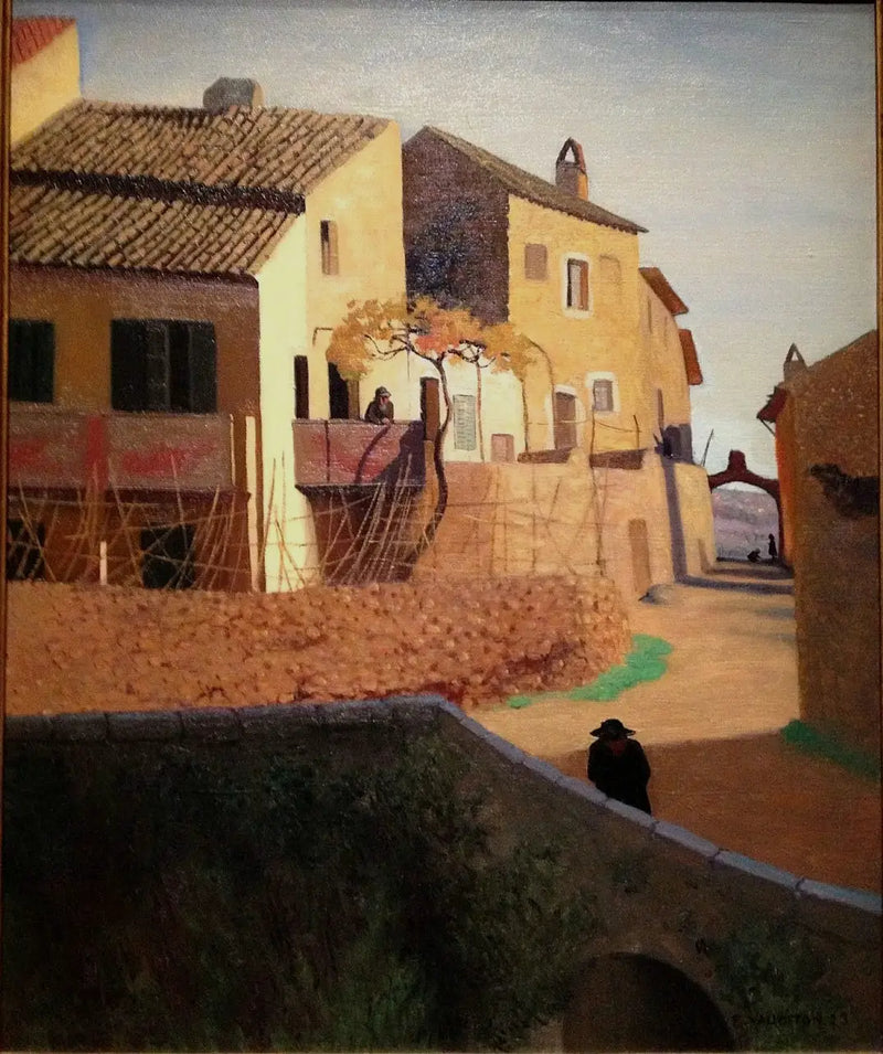 Puente romano en Cagnes - Félix Vallotton