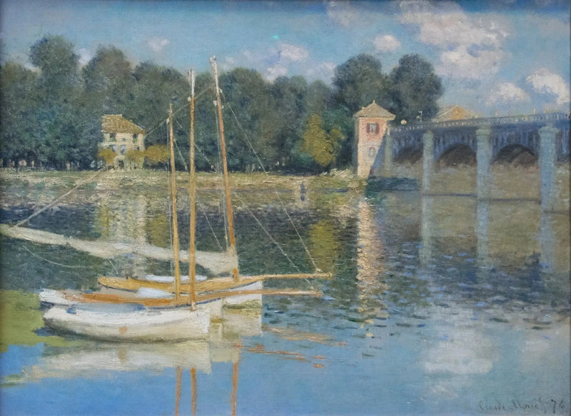 El puente Argenteuil W311 - Claude Monet