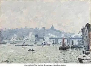 Puente de Charing Cross - Alfred Sisley