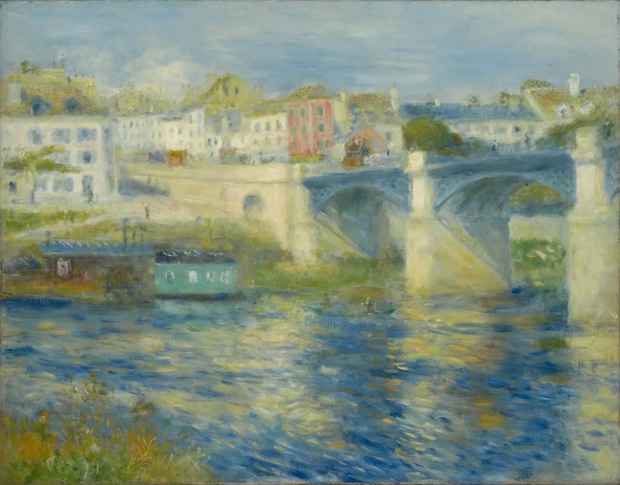 Puente de Chatou - Pierre-Auguste Renoir