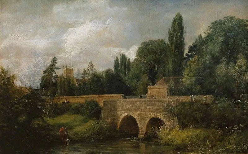 Puente de Gillingham, Dorset - John Constable