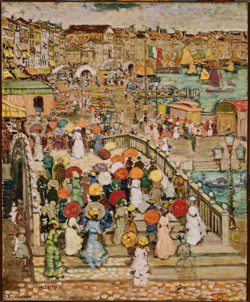 Puente de la Paglia - Maurice Prendergast